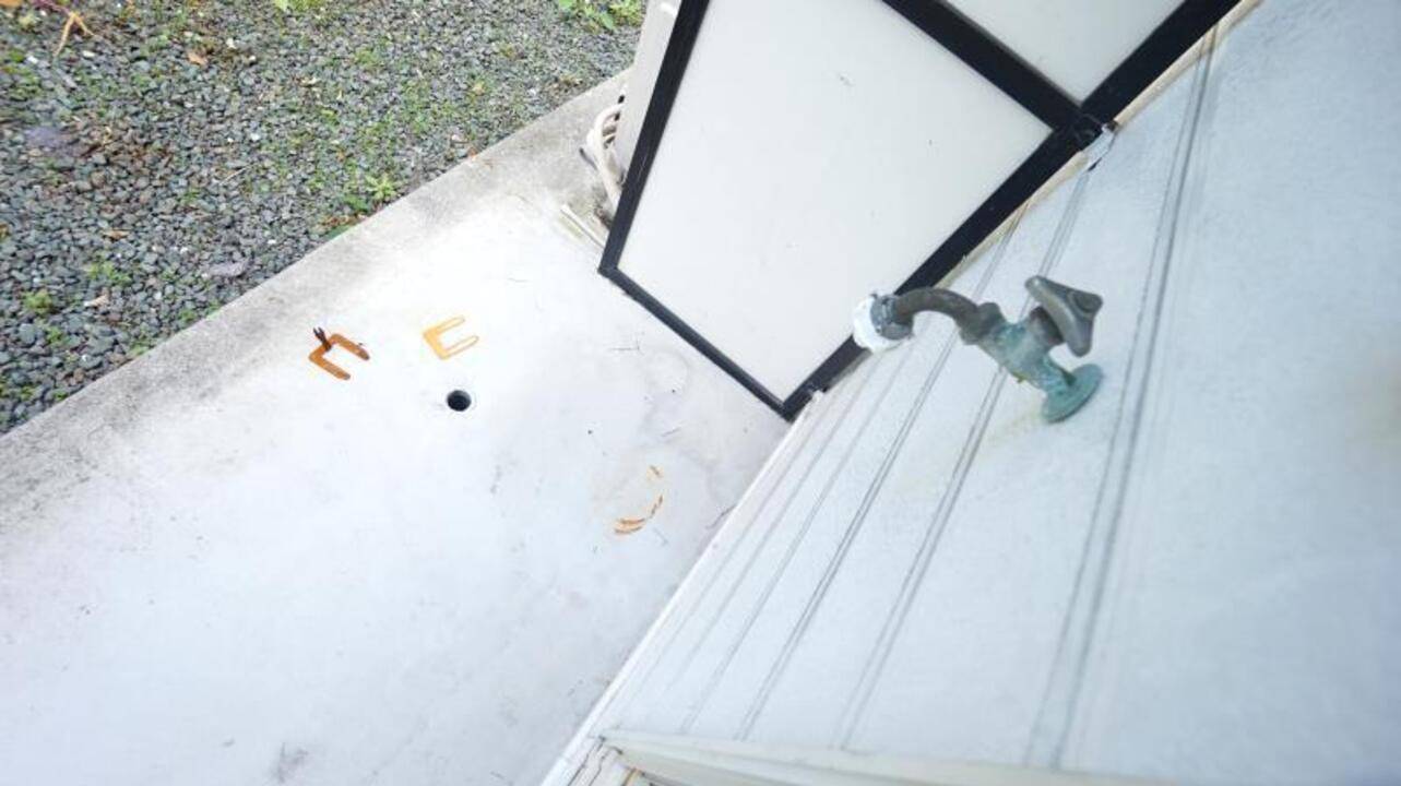 洗面設備　洗濯機置場