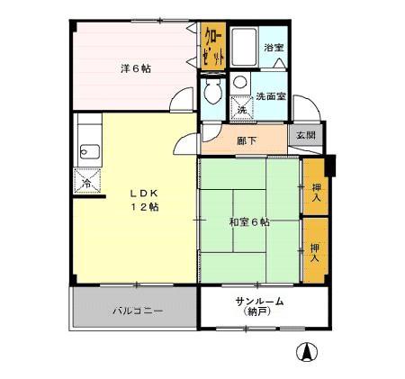 セレーノの間取り