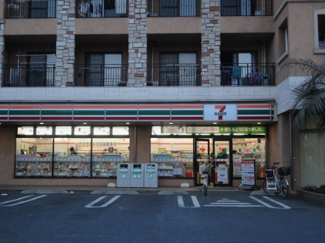 コンビニ　セブンイレブン柏高田店（コンビニ）まで492m
