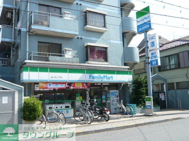 コンビニ　ファミリーマート国立西二丁目店（コンビニ）まで500m
