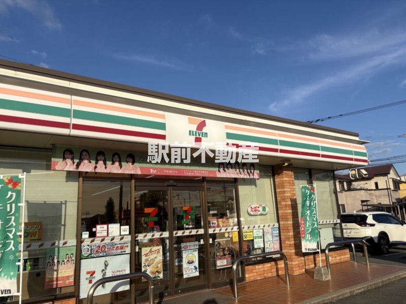 コンビニ　セブンイレブン大牟田小浜店（コンビニ）まで100m