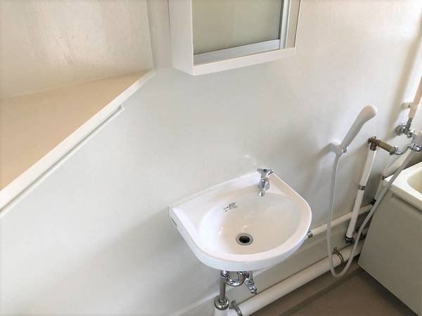 洗面設備　ビレッジハウスの同一物件・同一タイプの間取りの写真です