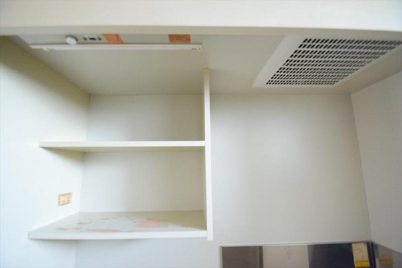 収納　キッチン上