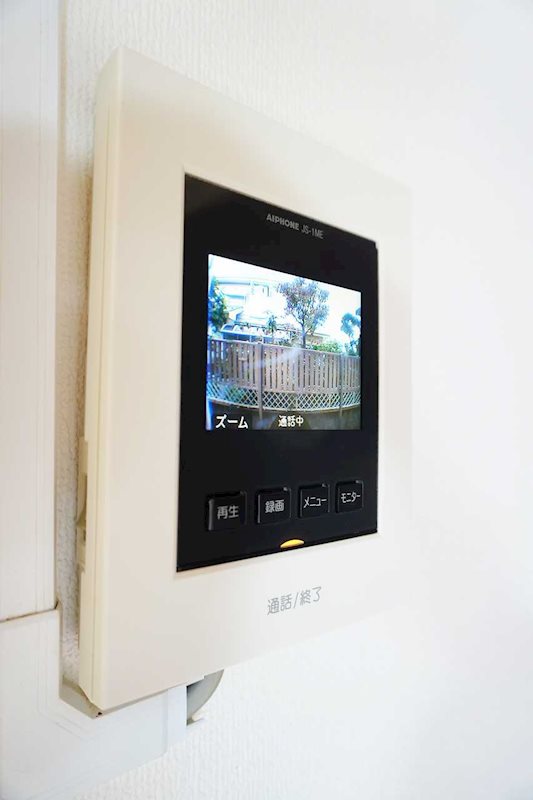 セキュリティ　来客時に便利なＴＶモニターホン