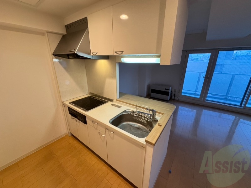 キッチン　２口システムキッチンなので、すぐお料理に使えます！