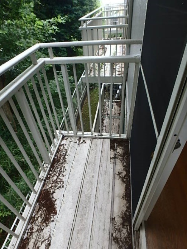 バルコニー　図面と現状に相違がある場合には現状を優先