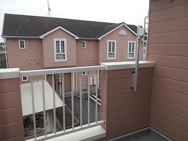 バルコニー　バルコニー付きです