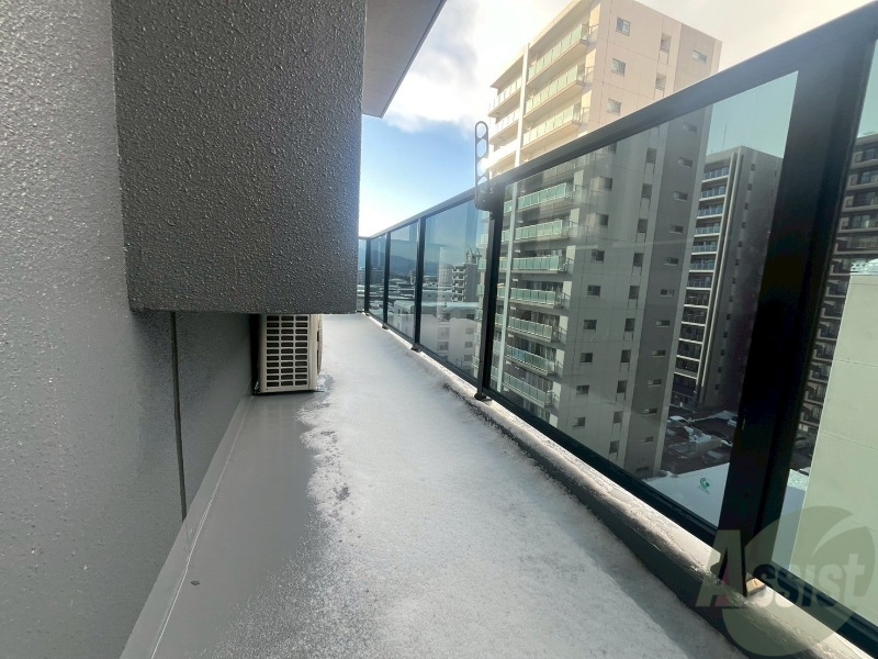 バルコニー　バルコニーです。洗濯物を干したり一息ついたりできますね！