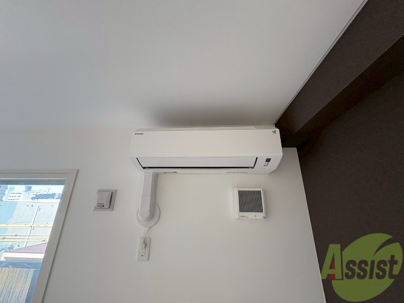 その他設備　エアコンがありますので夏でも快適に過ごせます！