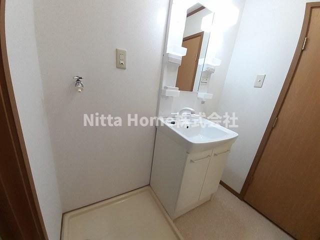 洗面設備　独立洗面台を完備しています!(^^)!