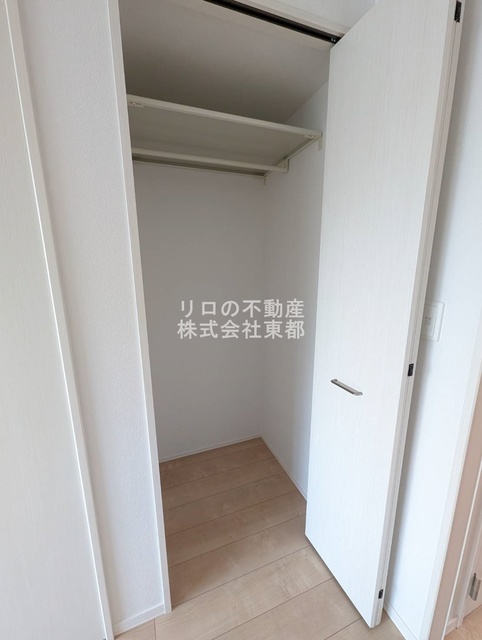 収納　奥行のある収納付です！増えがちな荷物をスッキリ収納できます！