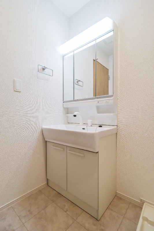 洗面設備　図面と現状に相違がある場合には現状を優先