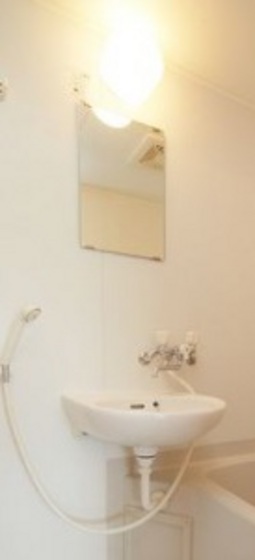 洗面設備　他号室のお写真です
