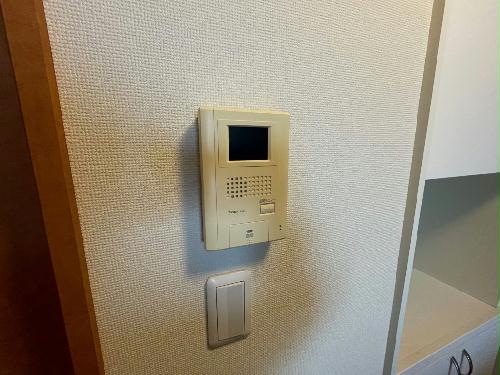 セキュリティ　TVモニター付きインターフォン