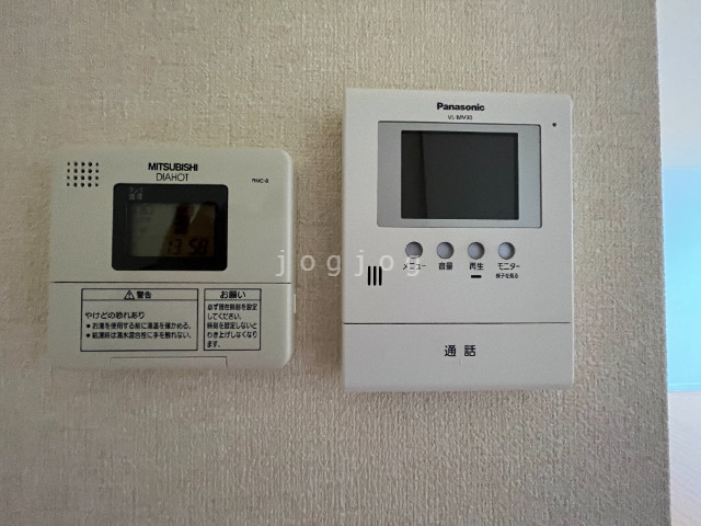 セキュリティ　モニター付きインターホン