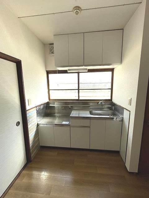 キッチン　ガスコンロ設置可