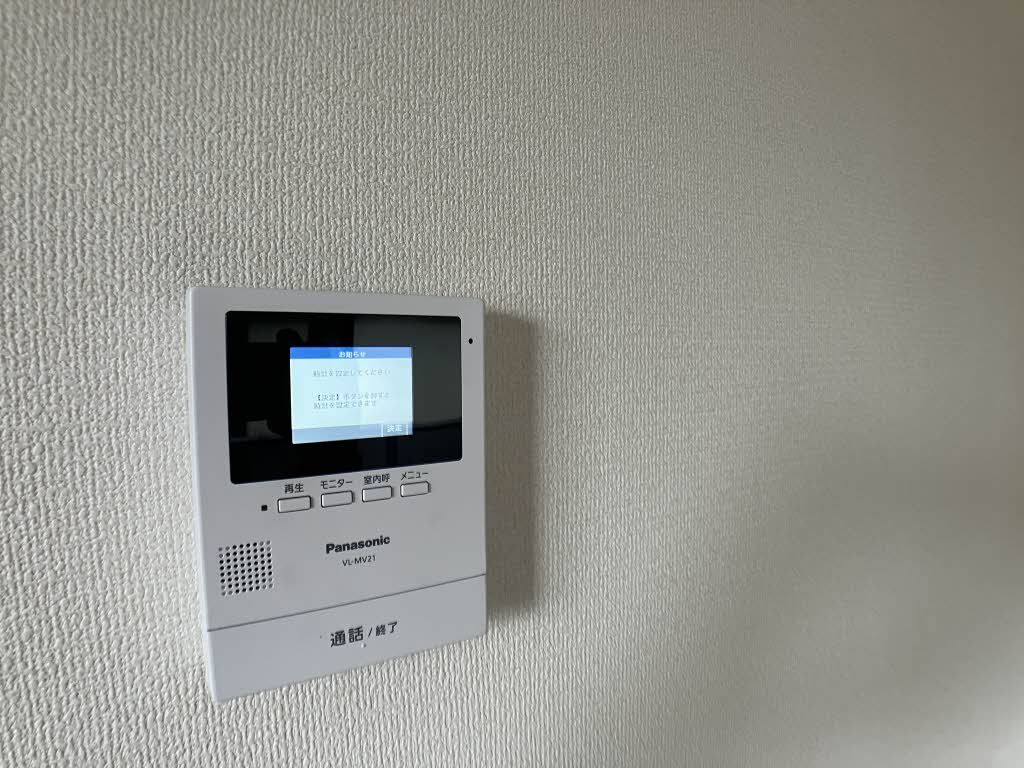 セキュリティ　モニタ付ドアホン