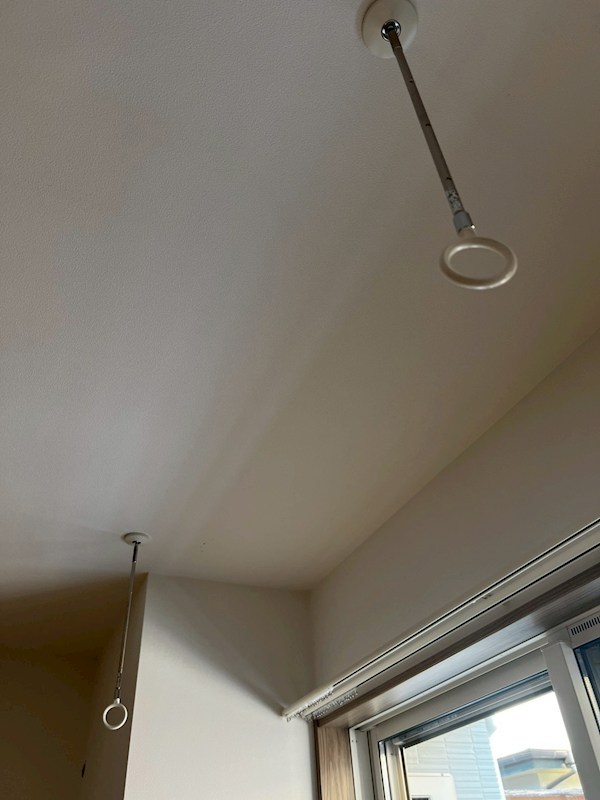 その他設備　室内物干し