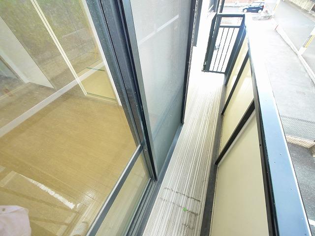 バルコニー　落ち着いた時間を過ごせるバルコニーです