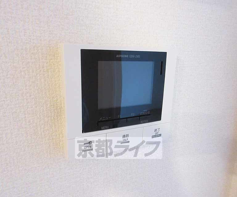 セキュリティ　モニター付きで安心・