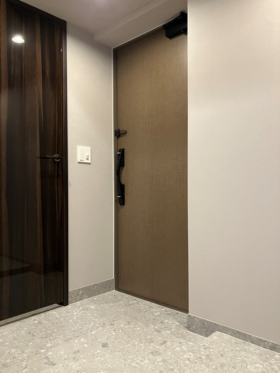 玄関　ゆったりとした玄関です