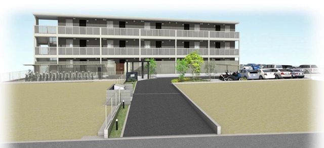 建物外観　外観パース