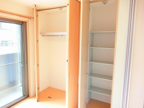 収納　クローゼット！