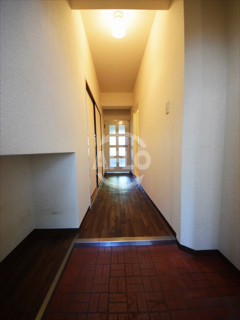 玄関　桜川パークヒルズ　玄関スペース