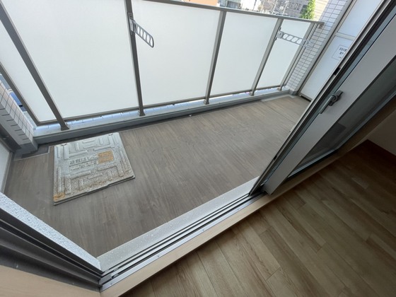 バルコニー　※別部屋の写真です
