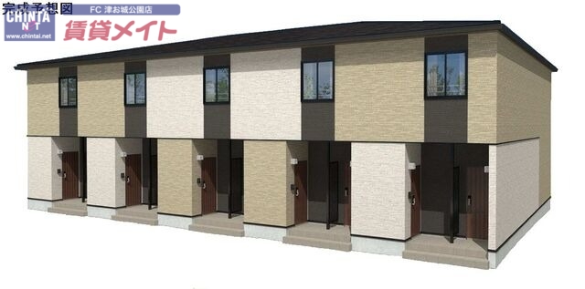 建物外観　完成パース