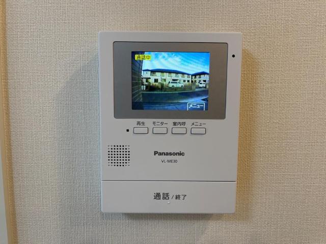 セキュリティ　カメラ付インターホン（イメージ）