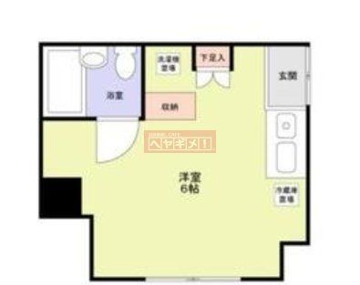 居室・リビング　間取図