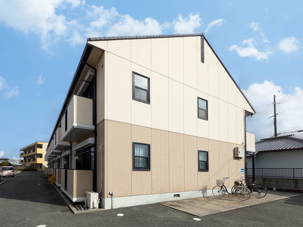 建物外観　積水ハウス施工の賃貸物件です。