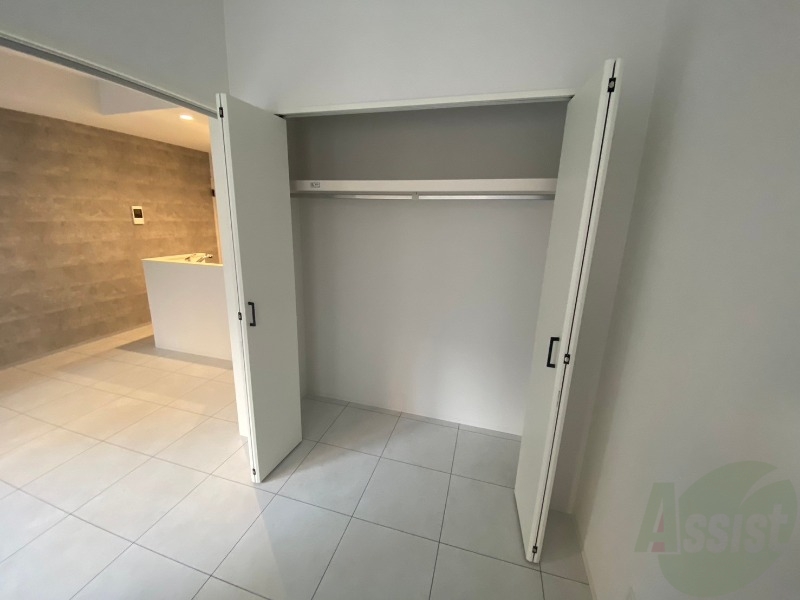 収納　クローゼットがありました。お洋服や荷物はここへ