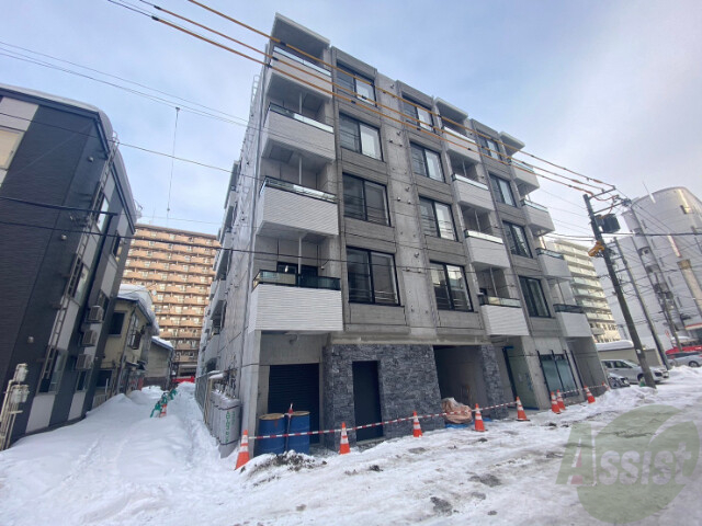 建物外観　札幌市中央区南５条東「仮）南５条東３丁目　ＭＳ」