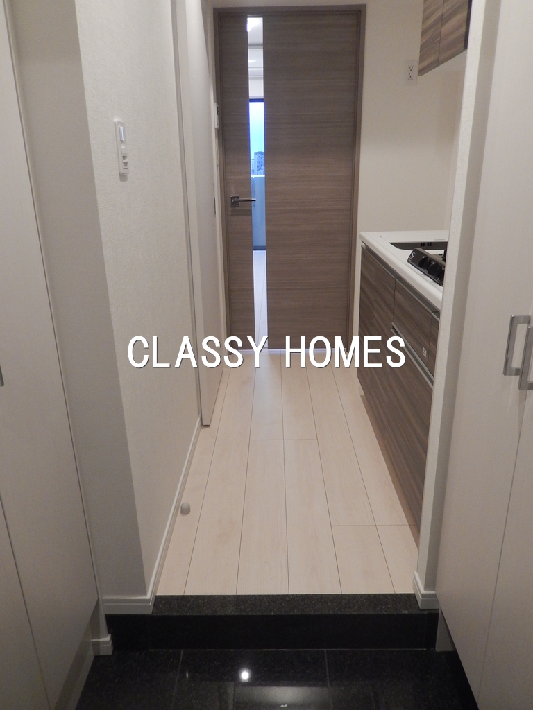 玄関　2016年竣工 アジールコート北品川：玄関