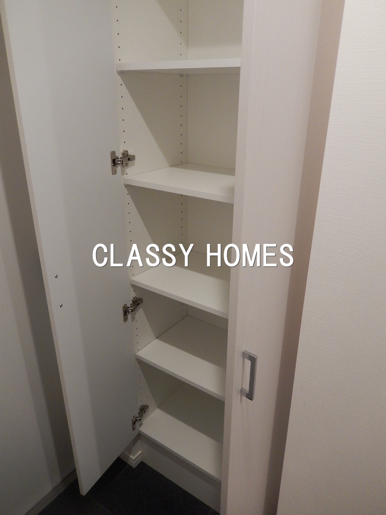 収納　2016年竣工 アジールコート北品川：収納