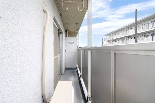 バルコニー　ビレッジハウスの同一物件・同一タイプの間取りの写真です