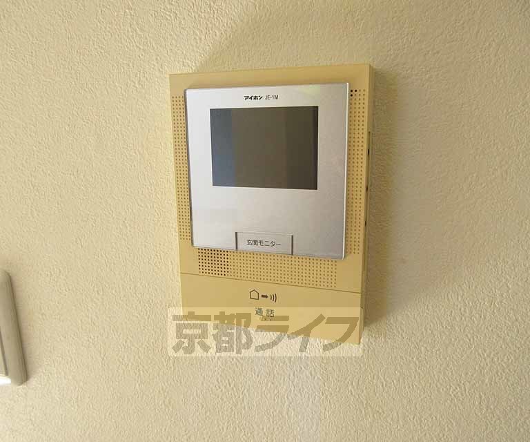 セキュリティ　モニター付きなので安心です！