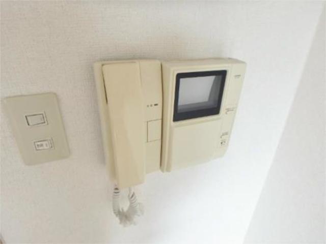 セキュリティ　モニター付きインターホン