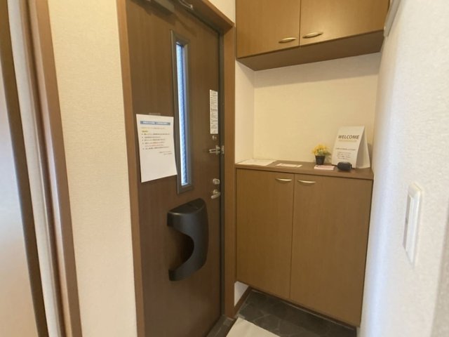 玄関　ゆったりとした玄関です