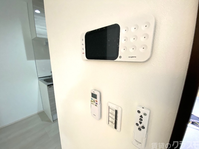 セキュリティ　来客時に活躍です。