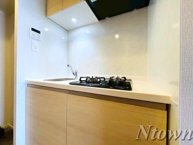 キッチン　キッチンで掃除もラクラク