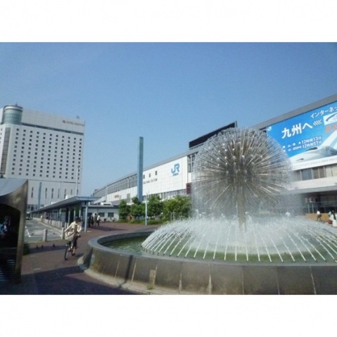 コンビニ　ローソン岡山磨屋中央店（コンビニ）まで141m