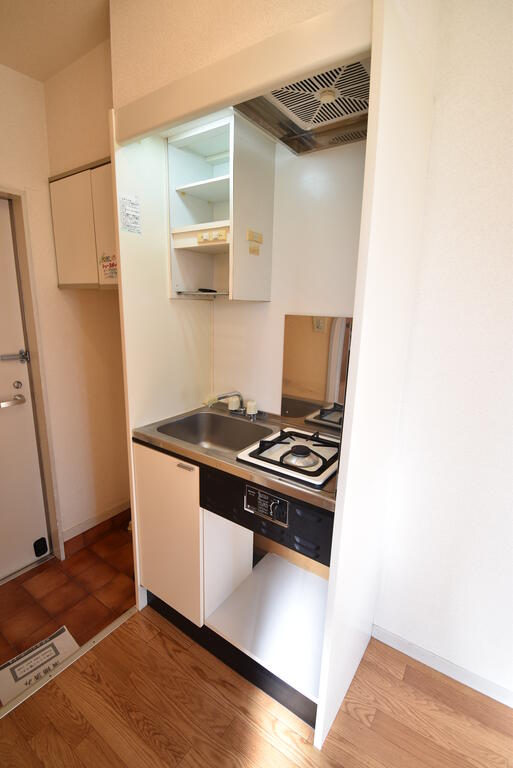 キッチン　1口ガスコンロ付キッチン