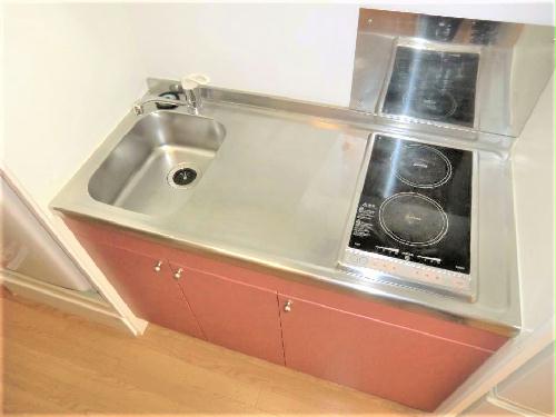 キッチン　同タイプ物件の為、形状や間取寸法、色調等が実際とは異なります