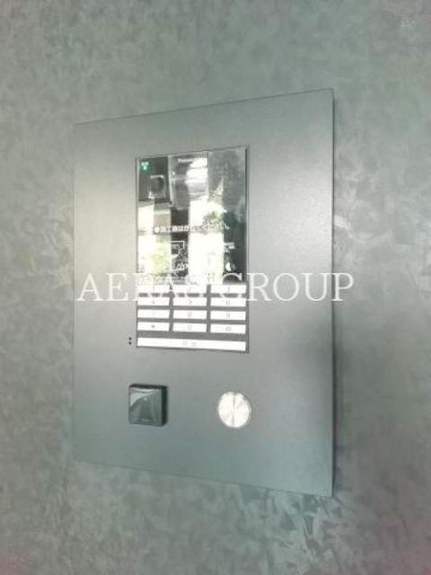 セキュリティ　モニター付きインターホン