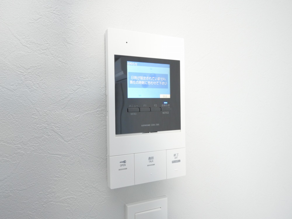 セキュリティ　防犯面に配慮したＴＶモニターホン付きです！
