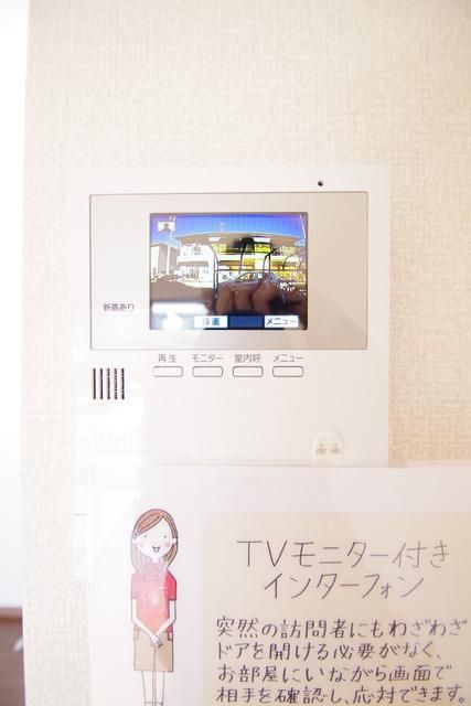 セキュリティ　★安心のモニター付きインターホンです★