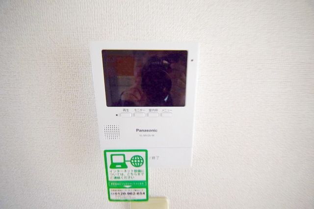 セキュリティ　★防犯面に安心なモニター付きインターホンです★